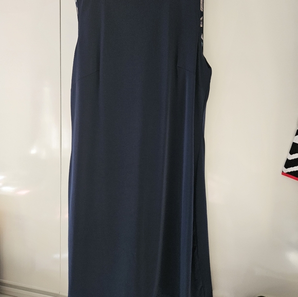 White House Black Market Reversible Dress sz 14 - Picture 5 of 7